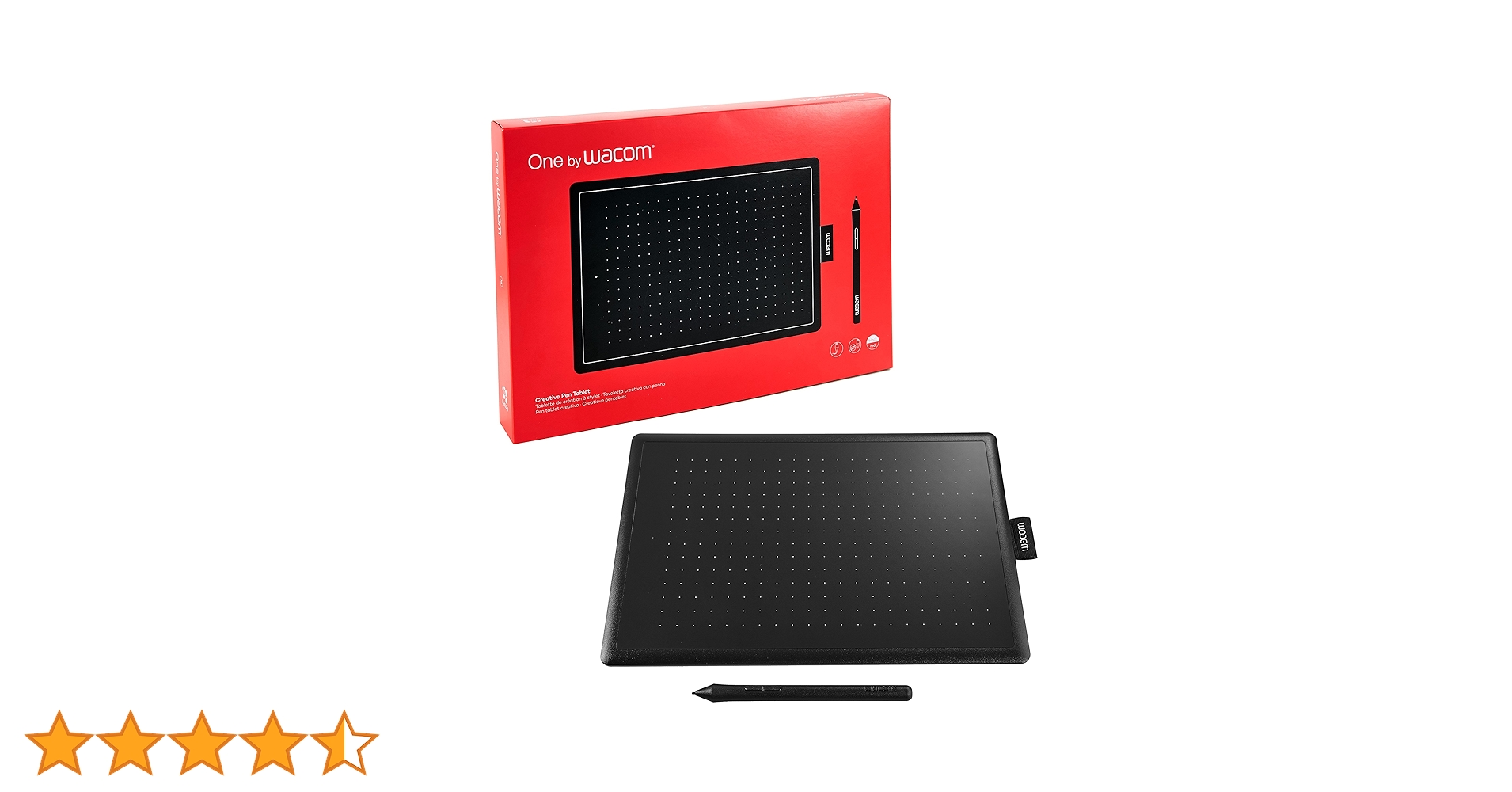 Amazon | ワコム ペンタブ One by Wacom Medium Chromebook 対応 ペン